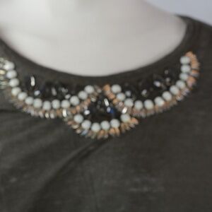 Gerry Weber Embellished Tee Shirt Style Top SZ L/XL